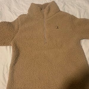 champion tan sherpa size S